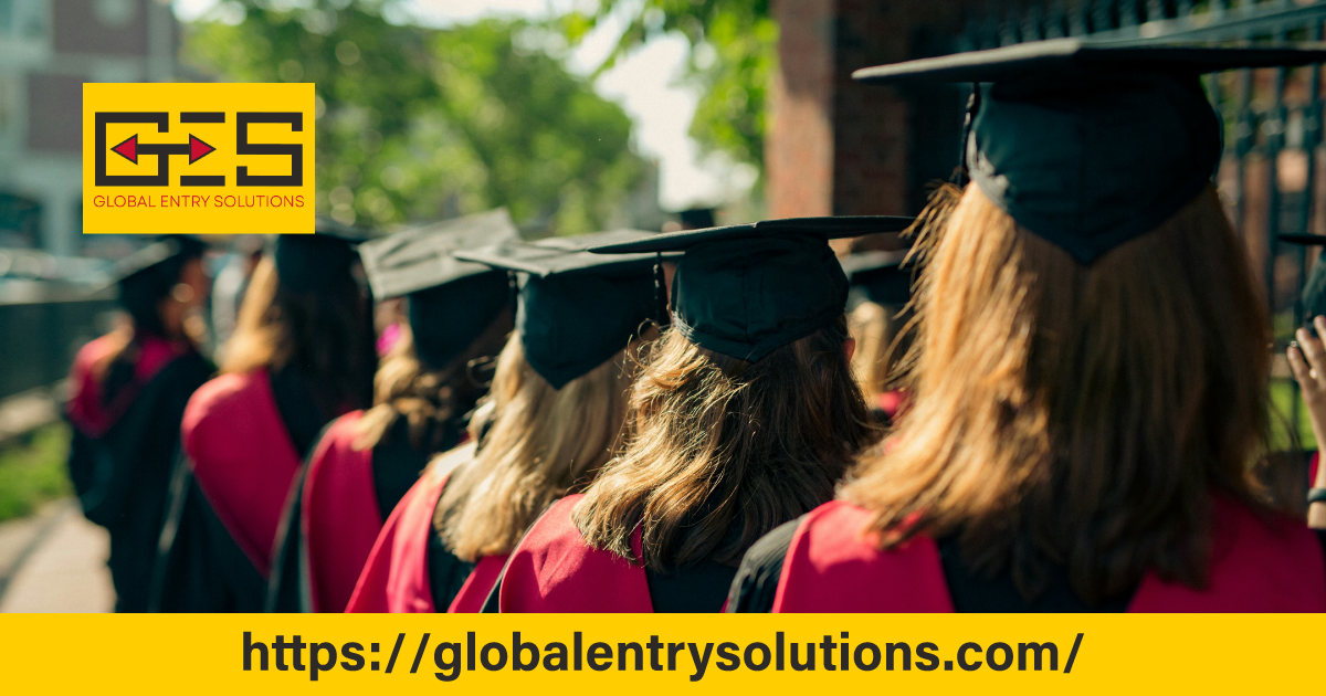 A group of graduates in caps and gowns symbolizing the opportunities made possible by an education loan